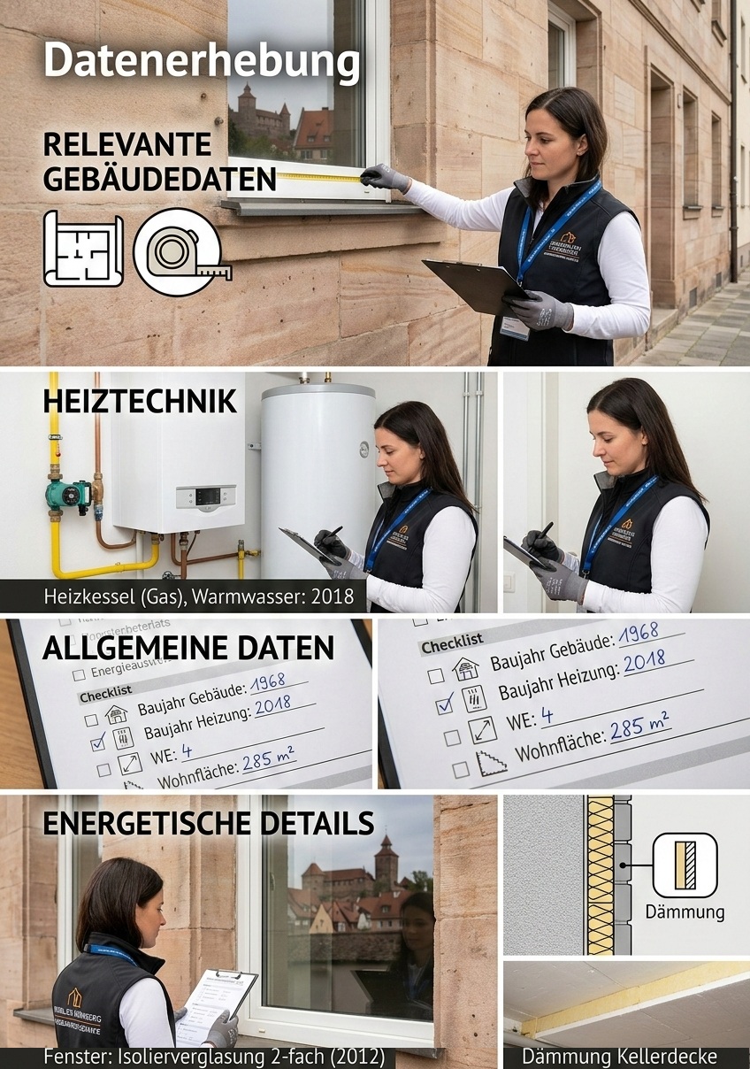 Energieausweis erstellen - Ablauf