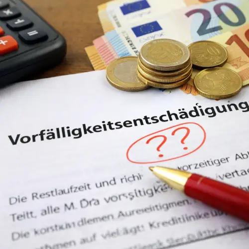 Vorfälligkeitsentschädigung Bank