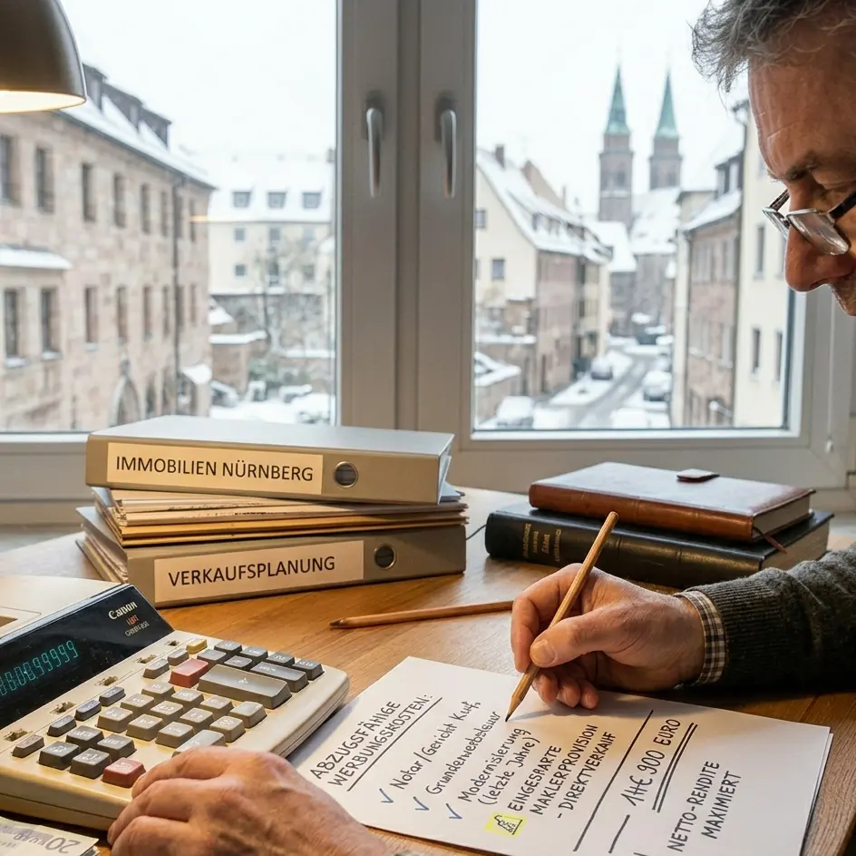 immobilie provisionsfrei verkaufen nürnberg - Spekulationssteuer Werbungskosten